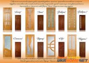 Межкомнатные филенчатые двери из массива сосны от производителя