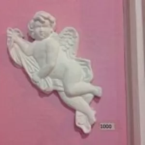 Декоративные ангелочки из гипса
