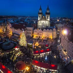 Новогодние каникулы в Праге с 3 по 11 января , с изучением англиского
