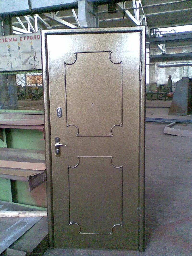 установка двери металлический Железные 2