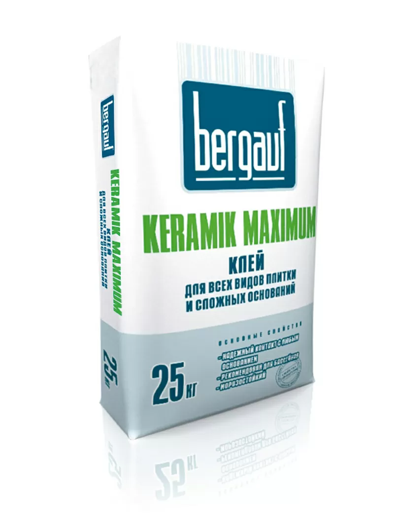 Продается Универсальный клей Bergauf KERAMIK MAXIMUM