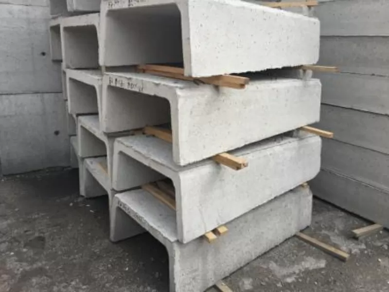 Блоки лотков водостока бетонные  3