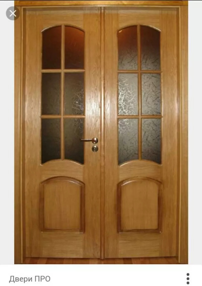 Изготовление деревянных дверей любой сложности 