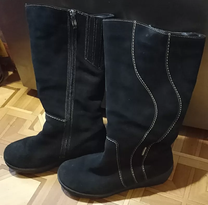 Сапоги замшевые женские продаю  4