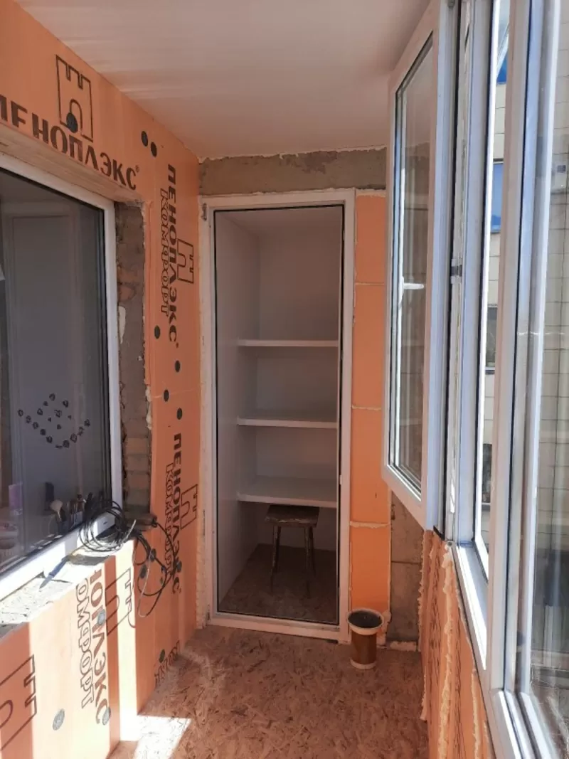 Утепление балконов и лоджий.