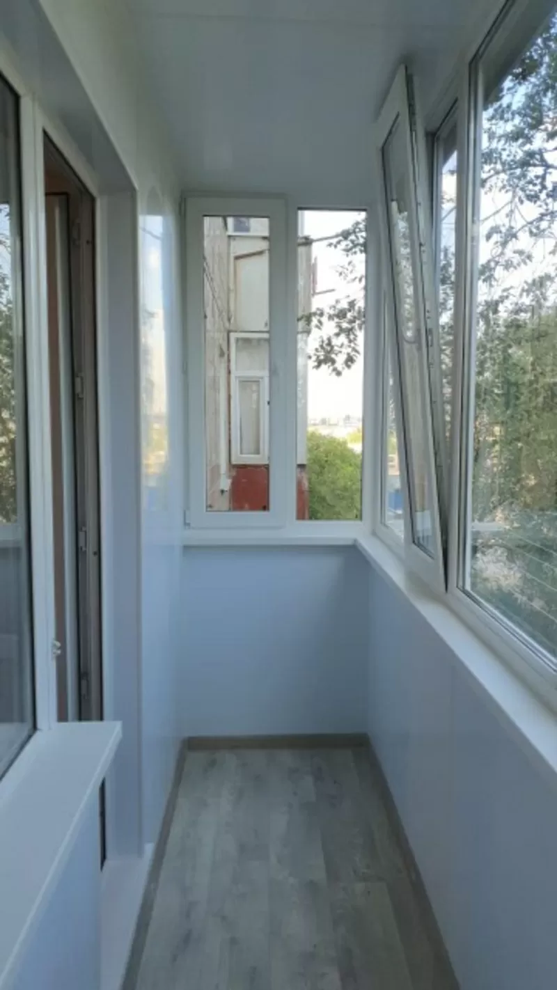 Обшивка внутренняя лоджий и балконов  3