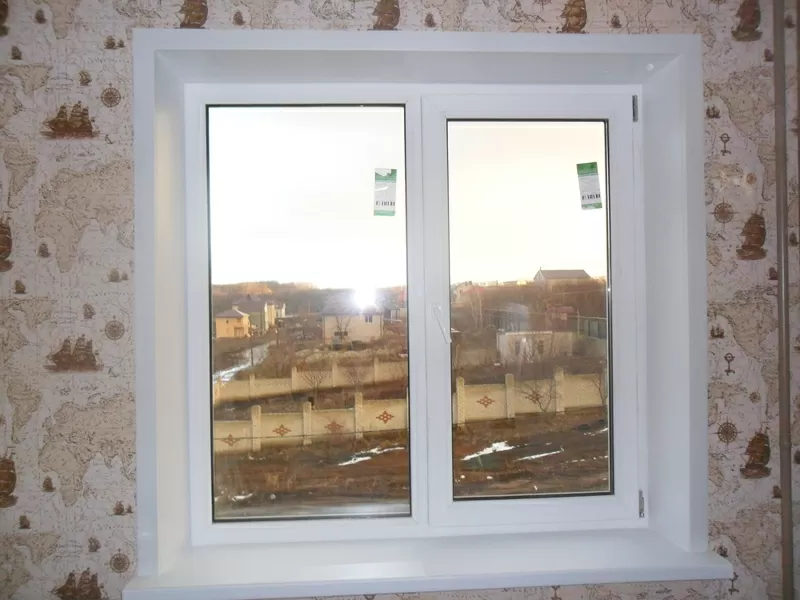 Откосы на окна и балконные блоки.