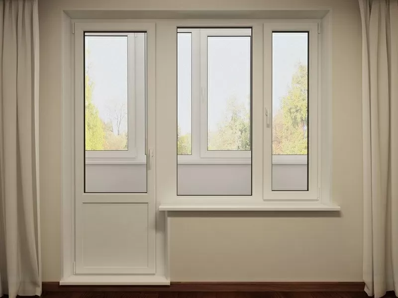 Окна без монтажа. Изготовление окон. 3